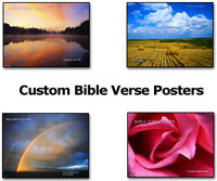 Custom Bible Verse Posters